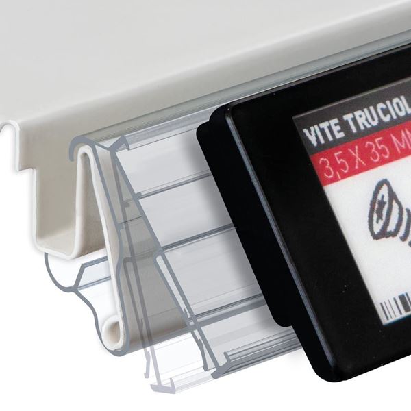Immagine di PROFILO BASCULANTE PER TEGOMETALL, LINDE, STOREBEST per Hanshow NEBULAR e POLARIS Pro
