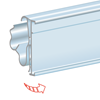 Immagine di PROFILO BASCULANTE PER TEGOMETALL, LINDE, STOREBEST per Hanshow NEBULAR e POLARIS Pro