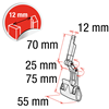 Imagen de CON VARILLA DE DOBLE UNIÓN CON ADAPTADOR DE 12 MM