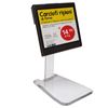 Imagen de Plantilla H 130 mm y portaetiquetas universal inclinable