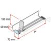 Picture of PROXI ON SHELF WIRE (narrow module / H. 40 mm stopper / high pusher / medium force)